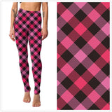 Plaid Printed Fashionable Slimming Cropped