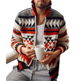 Men's Wear Autumn And Winter Zippered Open Shirt Jacket Long-Sleeved Collared Man's