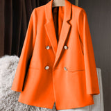 Toloer Suit Jacket Female Spring And Autumn 2024 New Small Spring And Autumn Suit Jacket Temperament Korean Version Casual Women-Outfit