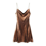 Explosion Autumn New Street Wind 8 Color Dress