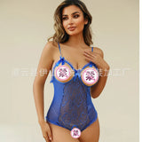Sex Lingerie New Sexy Lace Perspective Seduction Body