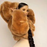 Fur Autumn And Winter New Imitation Fur Turf Warm Hat Fur Coat