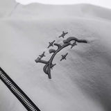 Tide Street Windbreaker Embroidery Windproof Jacket Zipper Jacket