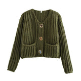 2024ÇﶬÐÂƷŮװ½ÖͷʱÉдÖÕë¶̿ÉÀÍâÌ× W063 6004-Outfit