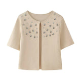 String Knitted Jacket 4192013 Jewelry String Knitted Chest-Wrapped Jacket 4192014 Set-Outfit
