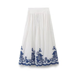 Homemade New Women's Fashion Series Clamming Embroidered
