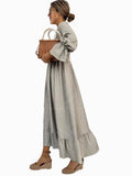 Women's Spring/Summer Bubble Sleeve Dress Dress New Women's