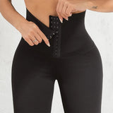 Women High Waist Leggings Running Push Up Fitness Leggings Women Solid Color Tummy Control