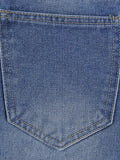 Vintage Washed Heart Print Jeans-Outfit