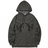 Fairy Grunge Aesthetic Dark Hoodie-Outfit