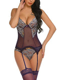 New Sexy Lace Mesh Yarn Perspective Elastic Body
