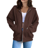 250G Sweet Spicy Large-Size New Slim Slim Zipper Jacket Women