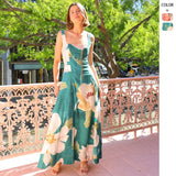 French Retro Dress Print Slings For Women In 2025