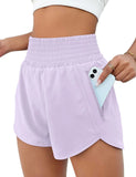 Women's Sports Shorts Quick-Dry Loose Leisure High-Waist Side Zipper Fitness Yoga Three-Point Shorts-Outfit