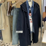 2024 New Korean Khaki Long Trench Coat Female Early Spring And Autumn Small Senior Sense Good-Looking-Outfit