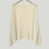 Toloer Ice Silk Sweater Women Summer 2023 New Loose Outside Wear Sunscreen Smock Versatile Air-Conditioned Top-Outfit