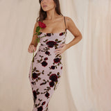 Spring And Summer New Women's Fashion Sling Sexy Outback Slim Print Bag Hip Dress-Outfit