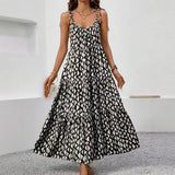 Women's Triangle Printed Suspension Dress Cake