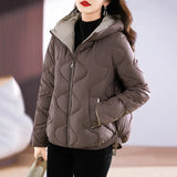 Winter Wear Korean Version Of Short Down Cotton Clothes Thick Women's Padded Clothes Loose Warm Fashion Hot Style Cotton-Padded Jacket Girls Coat-Outfit