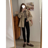 Wind Coat Women's Spring And Autumn Small 2025 New Thin Korean Version Of Loose Kiqi Popular