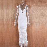 Sling Knitted Knitted Beach Burqa Strapped Lysobine Swimsuit Beach Dress