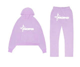 Shangchao Brand NOFS Letter Printed Sports Suit Men's Hip-Hop Street Loose Couple Suit-Outfit