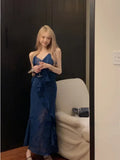 Dresses Women Sexy Elegant French Style Chic Ruffles Slim Sleeveless V Neck Party Dress Ladies Temperament Fashion-Outfit