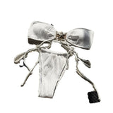 2024 New Starfish Drawstring Strap Bikini Swimsuit