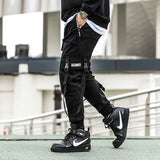 Men's Overalls Trousers 2023 Spring And Autumn New Men's Trousers Chaopai High Street Casual Trousers And Men's Trousers-Outfit