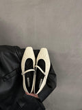 Silver French Spring And Autumn Small Single Shoes Children 2025 New Burst Skirt Mary Jane Evening