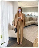 Solid Office Ladies Vest Fashion Sleeveless Lace Up One Button Blouse Coat Autumn Casual Women Outwear 2022 Veste Femme