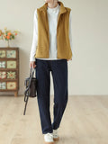 Toloer Autumn And Winter New Mother Dress Rocking Velvet Horse Clip Warm Casual Coat Women Fashion Shoulder Vest