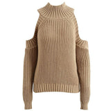 Sweaters Women Autumn & Winter Pullover Sexy Off Shoulder Long Sleeve Woman Sweater Pullovers Fashion Casual Moda Mujer
