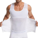 Men's Plastic Body Clothes Buckle, Net Gauze, Breathable, Belly, Beer, Chest, Waist Vest-Outfit