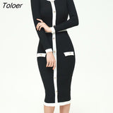 arrival comfortable fashion knit elastic high quality work style temperamental vintage elegant cute basic Sheath