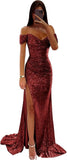 New Party Glit With Open Fork Dress INS Casual Fashion Dress