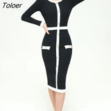 arrival comfortable fashion knit elastic high quality work style temperamental vintage elegant cute basic Sheath