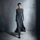 Hot Sale Solid Color Sexy Inside And Outside Wearing Threaded Vest Press Buckle Bottom Top T-Shirt Women's