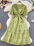 Elegant Summer Female Fashion Clothing Dress Clothes Dresses for women Sexy Outfits Midi Long Beach Sundress Casual