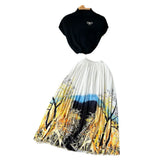 Elegant Style Suit Women's Summer High-End Design Sense Niche Sleeveless Shirt Top + Two-Piece