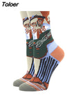 Socks Women Funny Harajuku Colorful Socks Cute Egg Food Art Printing Comfortable Fashion Harajuku Socks 2023