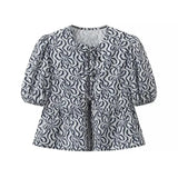 2025 New Women's Leopard Print Short-Sleeved