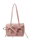 Bow Knot Large Capacity Shoulder Bag-Outfit
