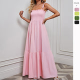 Shooting 2026 Spring And Summer Sexy Fine Strapping Holiday Beach Long Skirt Swing