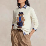 New Women's Long-Sleeved Top Solid Color Knitted