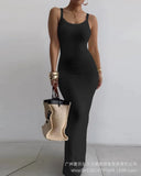 White Slim Dress LZR16640 / HDZ0222-Outfit