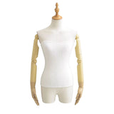 Throttling Knitted Vest 2025 Spring Sexy Shoulder High Bullet-Tendered Women's