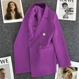 Toloer Suit Jacket Female Korean Version Fried Street Leisure Commuting Joker Spring And Autumn Popular 2024 Spring Autumn New-Outfit