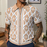 Men's POLO Shirt Summer New Jackfflower Short Sleeves