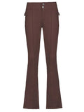 Vintage Low Rise Woven Pants-Outfit